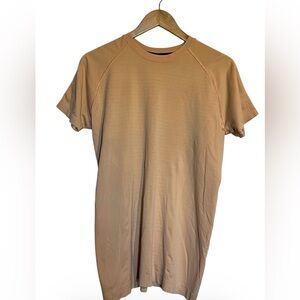 Alphalete Tan Short Sleeve Tee